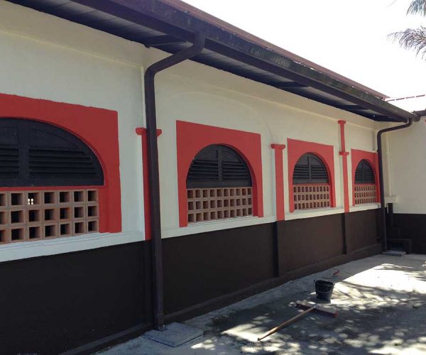 Extérieurs de l'Église - Église de Sinnamary - Bâtiments classés et monuments historiques - Guyane